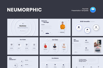Neumorphic Keynote Template