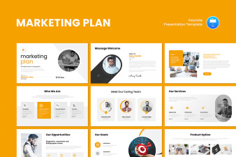 Business Marketing Plan Keynote Template