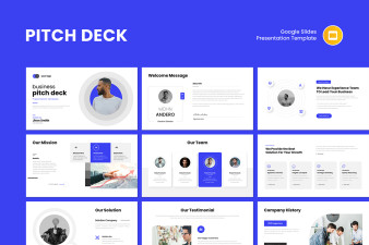 Pitch Deck Google Slides Template