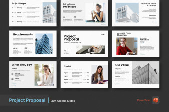 Project Proposal Powerpoint Template