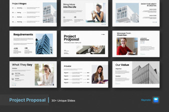 Project Proposal Keynote Template