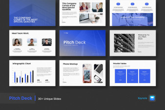 Pitch Deck Keynote Template