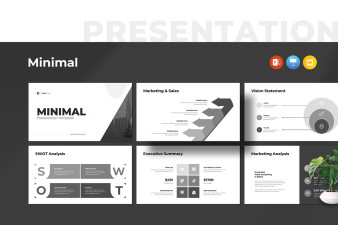 Minimal Presentation Template