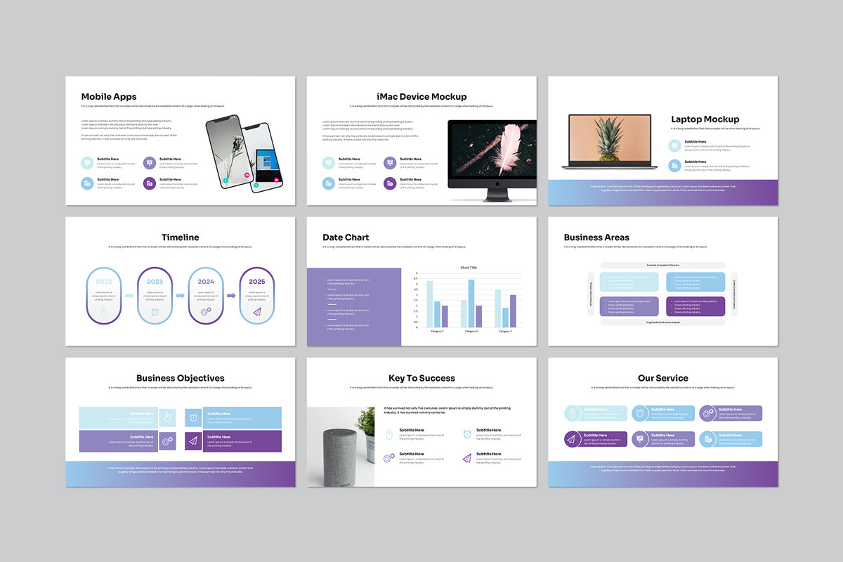 Business Strategy Google Slides Template | Nulivo Market