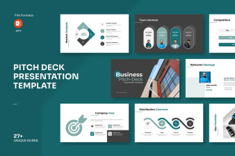 Business Pitch Deck PowerPoint Template