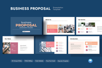 Business Proposal Keynote Template