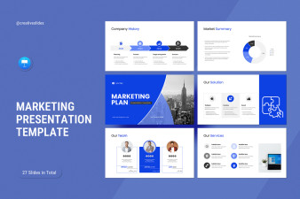 Marketing Plan keynote Template