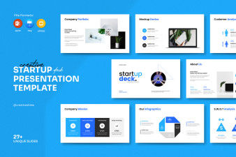 Startup Pitch-Deck Presentation Template
