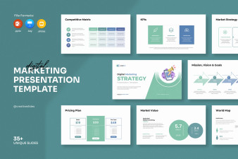 Digital Marketing Strategy Presentation Template