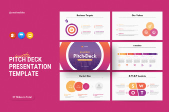 Investor Pitch Deck Presentation Template