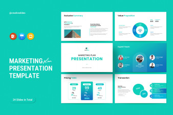 Marketing Plan Presentation Template | Nulivo Market