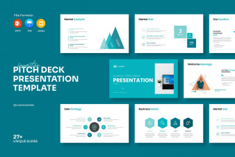 Investor Pitch Deck Presentation Template