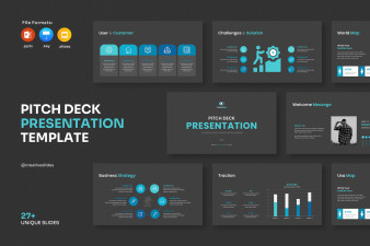 Dark - Pitch Deck Presentation Template