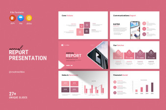 Annual Report PowerPoint Template