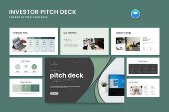 Investor Pitch Deck Keynote Template