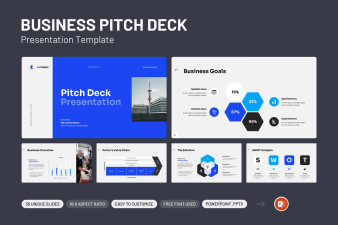 Creative Pitch Deck PowerPoint Presentation Template