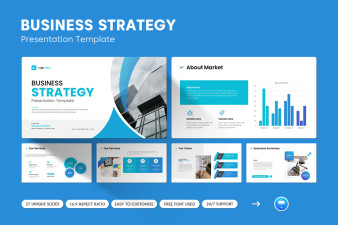 Business Strategy Keynote Presentation Template