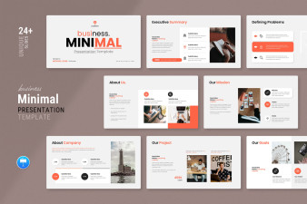 Minimal Keynote Presentation Template