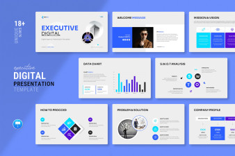 Digital Keynote Presentation Template