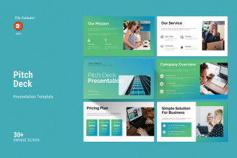 Pitch Deck PowerPoint Presentation Template
