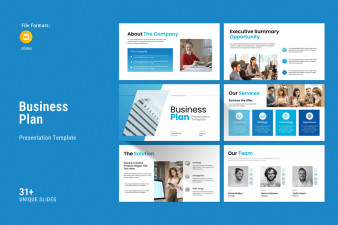 Business Plan Google Slides Presentation Template