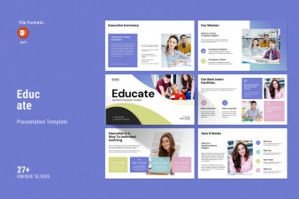 Educate PowerPoint Template