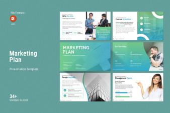 Marketing Plan PowerPoint Presentation Template