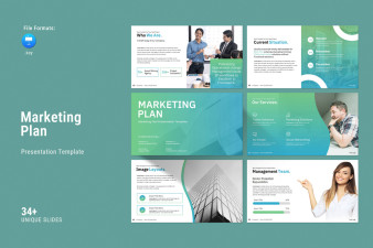 Marketing Plan Keynote Presentation Template