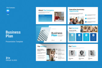 Business Plan Keynote Presentation Template