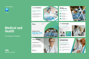 Medical and Health Keynote Presentation Template