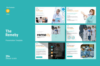 Remedy Medical Google Slides Presentation Template