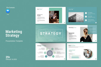 Marketing Strategy Keynote Presentation Template