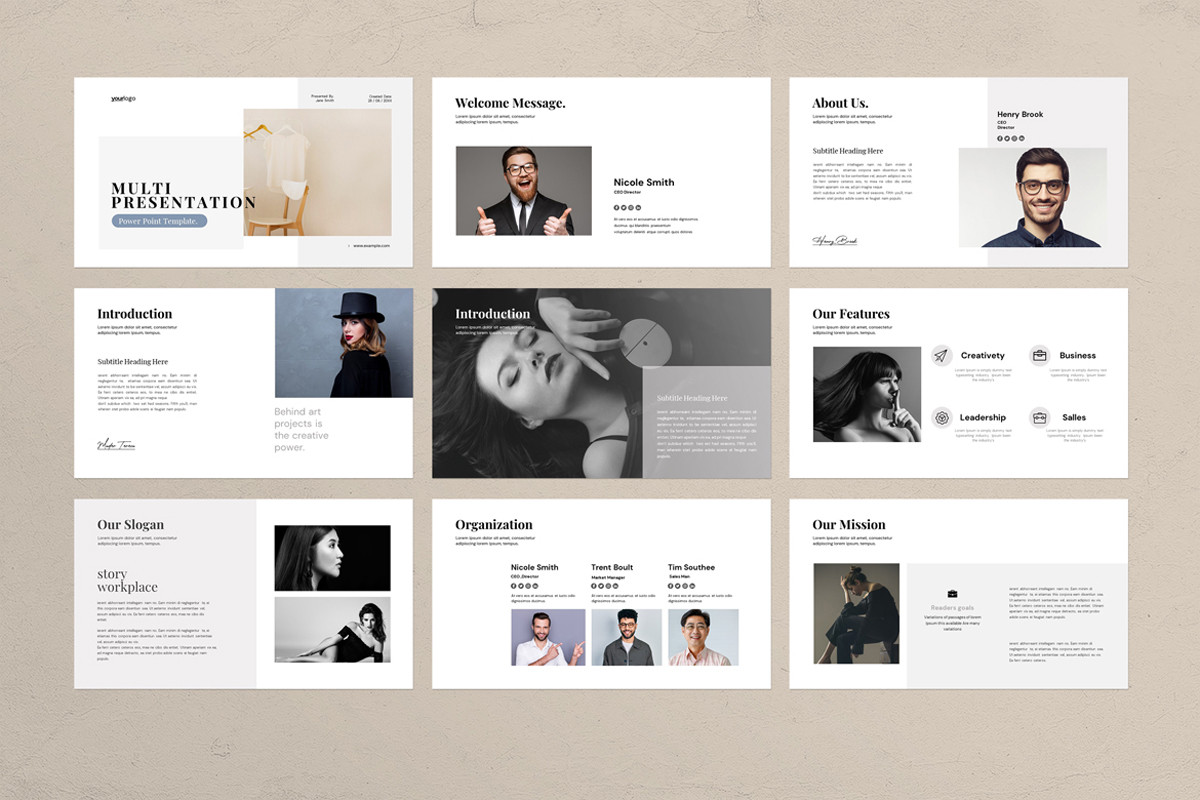 Business Google Slides Presentation Template | Nulivo Market