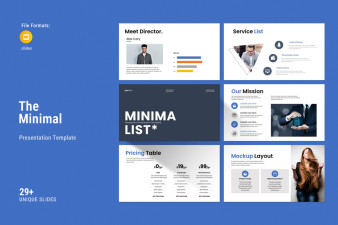 Minimalist Google Slides Presentation Template