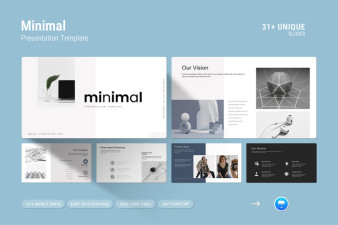 Minimal Keynote Presentation Template