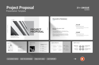 Project Proposal PowerPoint Presentation Template