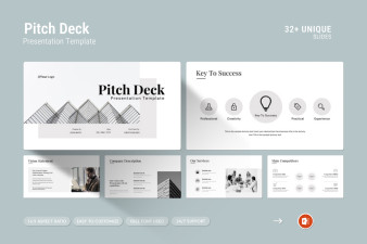 Pitch Deck PowerPoint Presentation Template