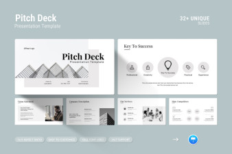 Pitch Deck Keynote Presentation Template