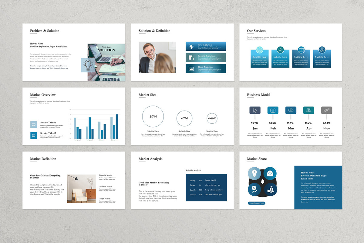 Marketing Plan Google Slides Presentation Template | Nulivo Market
