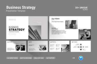 Business Strategy Keynote Presentation Template