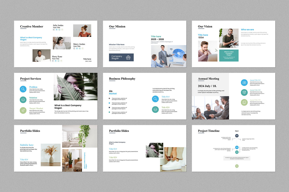 Pitch Deck Google Slides Presentation Template | Nulivo Market