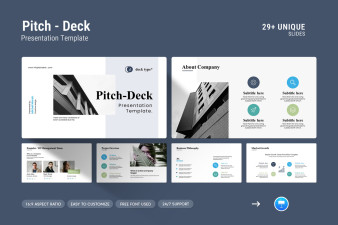 Pitch Deck Keynote Presentation Template