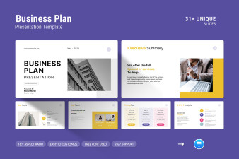 Business Plan Keynote Presentation Template