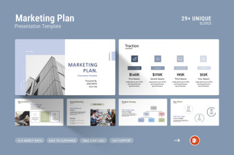 Marketing Plan PowerPoint Presentation Template