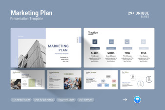 Marketing Plan Keynote Presentation Template