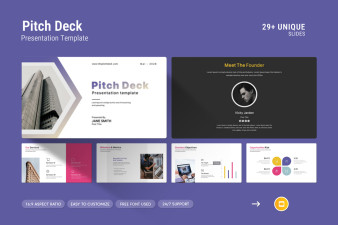 Pitch Deck Google Slides Presentation Template