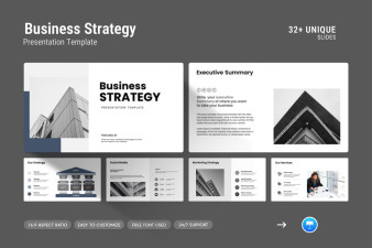 Business Strategy Keynote Presentation Template