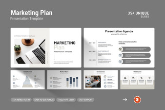 Marketing Plan PowerPoint Presentation Template