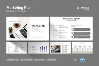 Marketing Plan Keynote Presentation Template