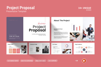Project Proposal PowerPoint Presentation Template
